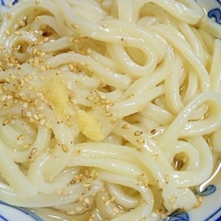 おいしぃ!温ぶっかけ生姜うどん